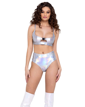 Foil Booty Rave Shorts (Multiple Colors)