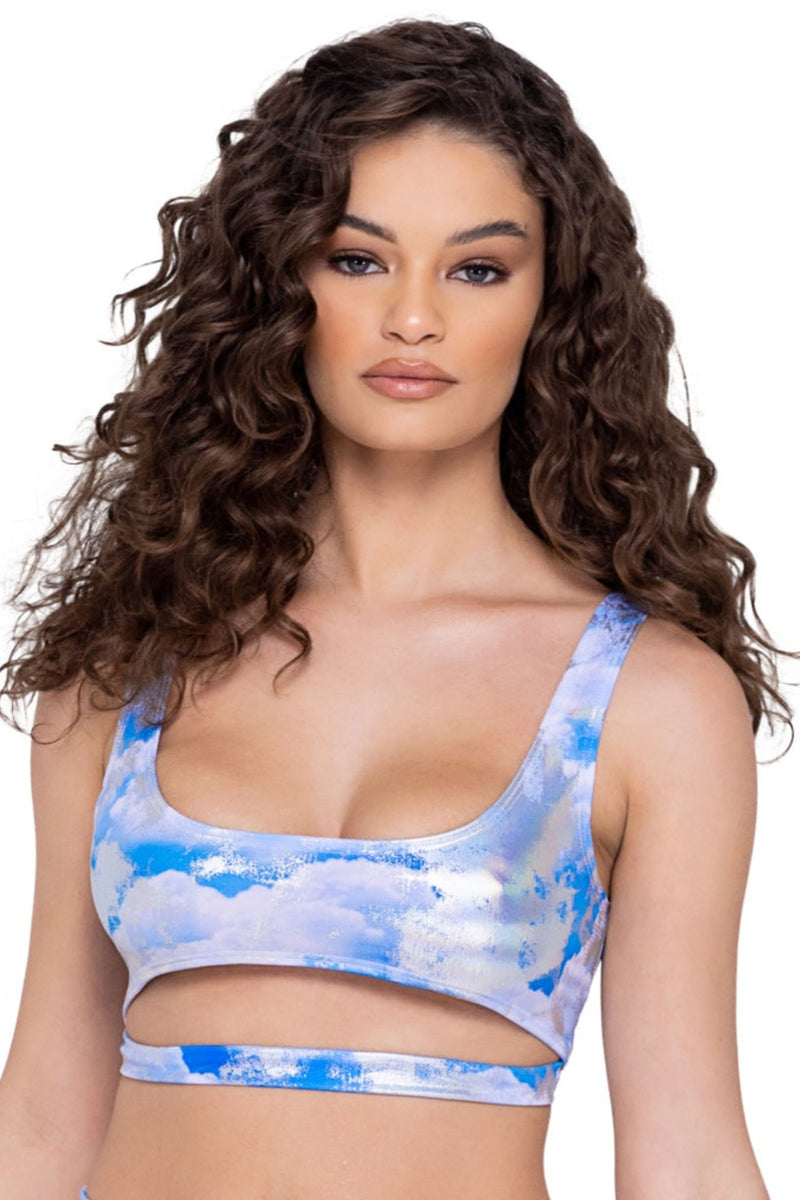 Cloud Strap Rave Top