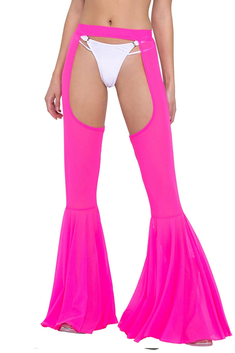 Sheer Mesh Rave Chaps