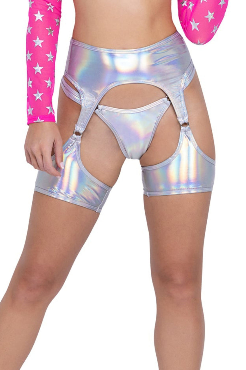 Hologram Leg Attached Garter