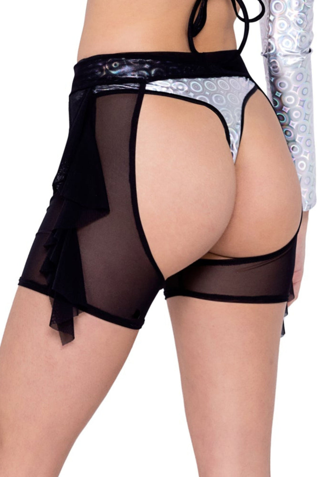 Hologram Thong Rave Bottoms