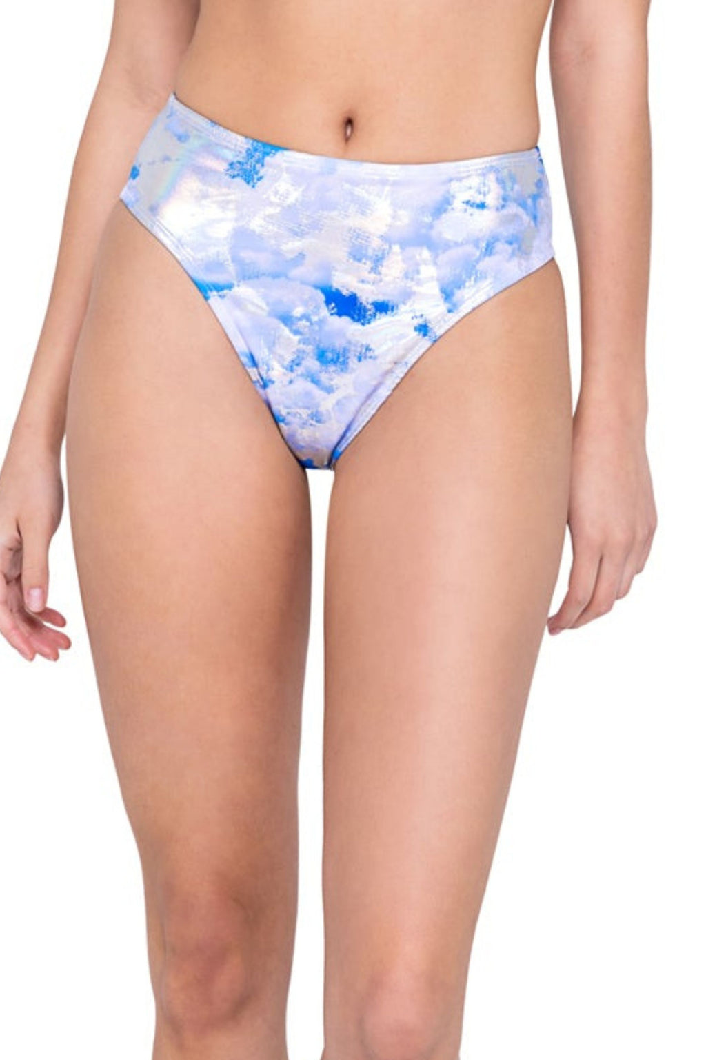 Cloud High-Waist Rave Shorts