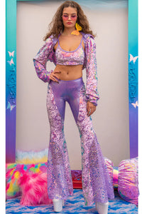 Sequin Bell Rave Bottoms