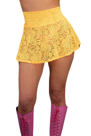 Laced Skater Rave Skirt