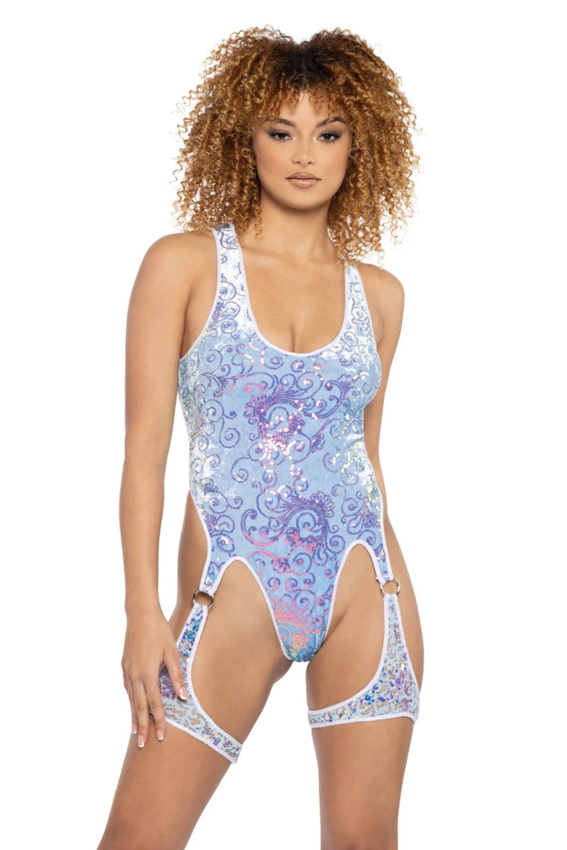 Velvet Chaps Rave Bodysuit (Multiple Colors)