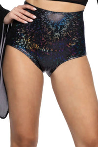 Shimmer Booty Rave Shorts