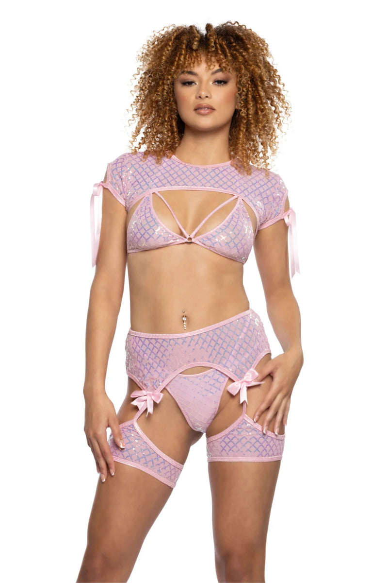 Mesh Diamond Rave Shrugs (Multiple Colors)