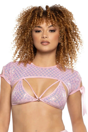 Mesh Diamond Rave Shrugs (Multiple Colors)