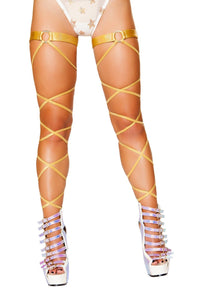 Shimmer O-Ring Leg Wraps 