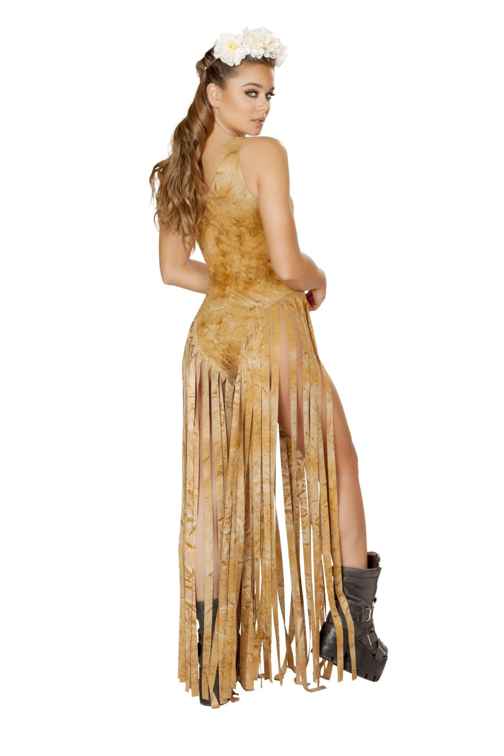 Long Fringe Rave Bodysuit