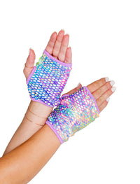Open Finger Snake Gloves (Multiple Colors)