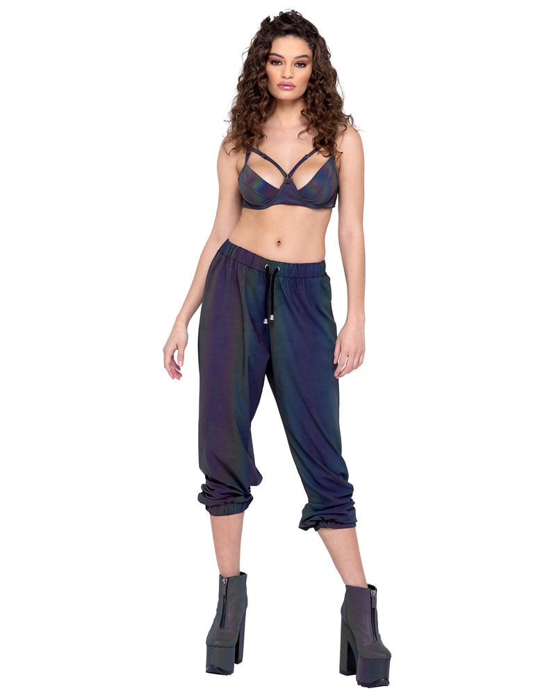 Reflective Unisex Rave Joggers (Multiple Colors)