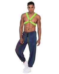 Reflective Unisex Rave Joggers (Multiple Colors)