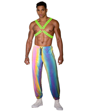 Reflective Unisex Rave Joggers (Multiple Colors)