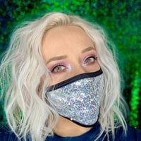 Rave Sequin Face Mask