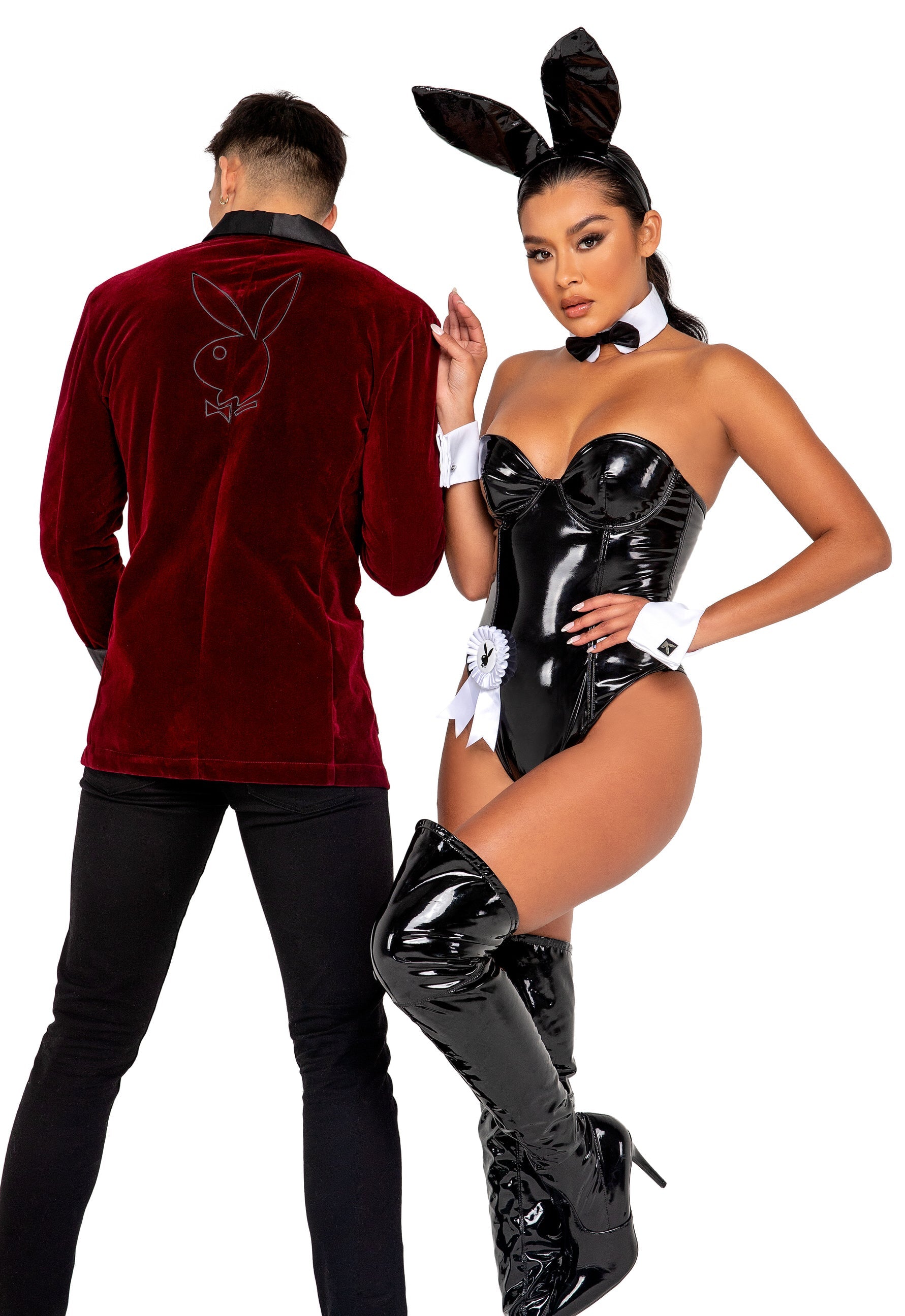 Playboy Seductress Bunny Costume | Sexy Halloween Costumes – Electric Dance  Merch