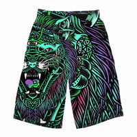 Acid Tiger Rave Shorts
