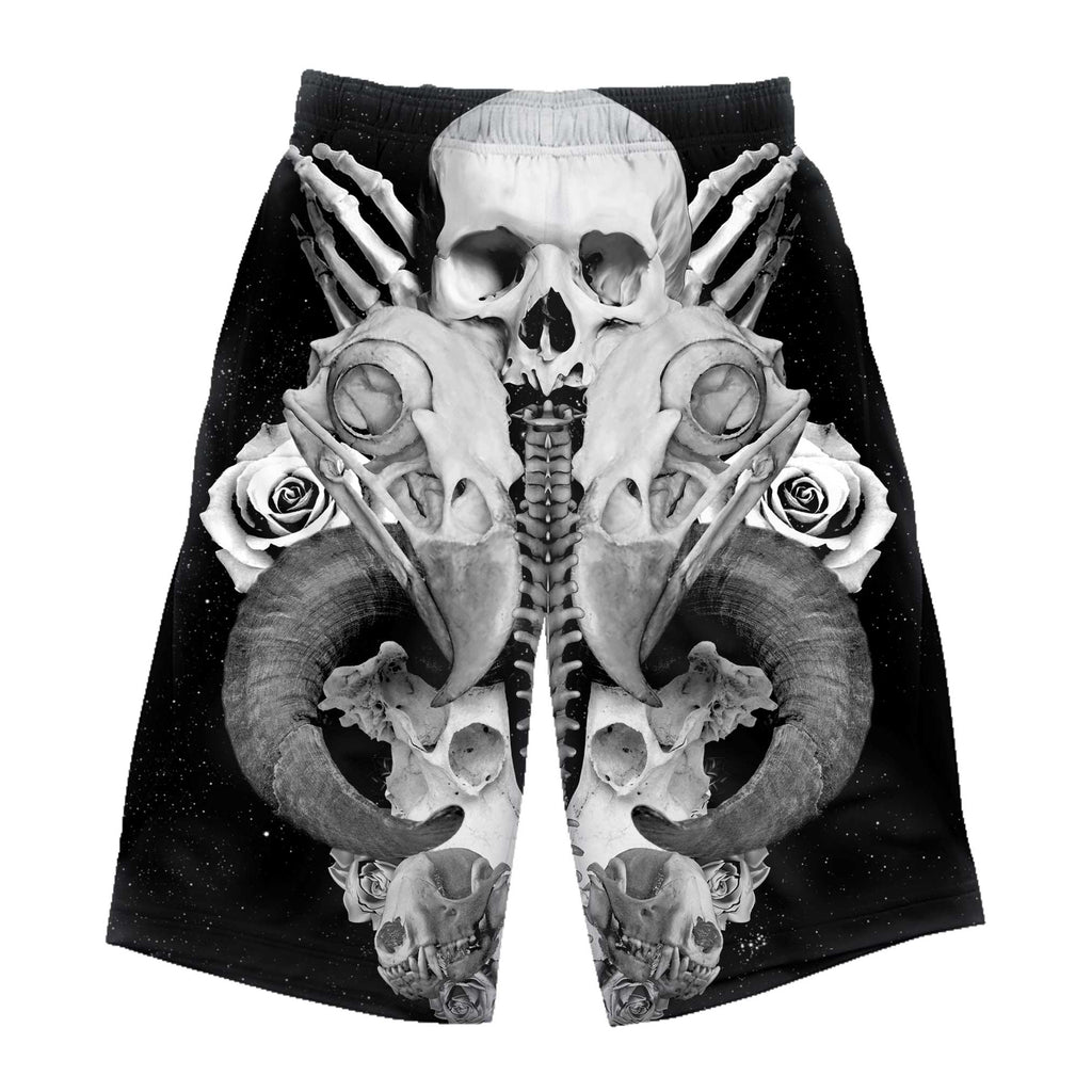 Broken Bones Rave Shorts