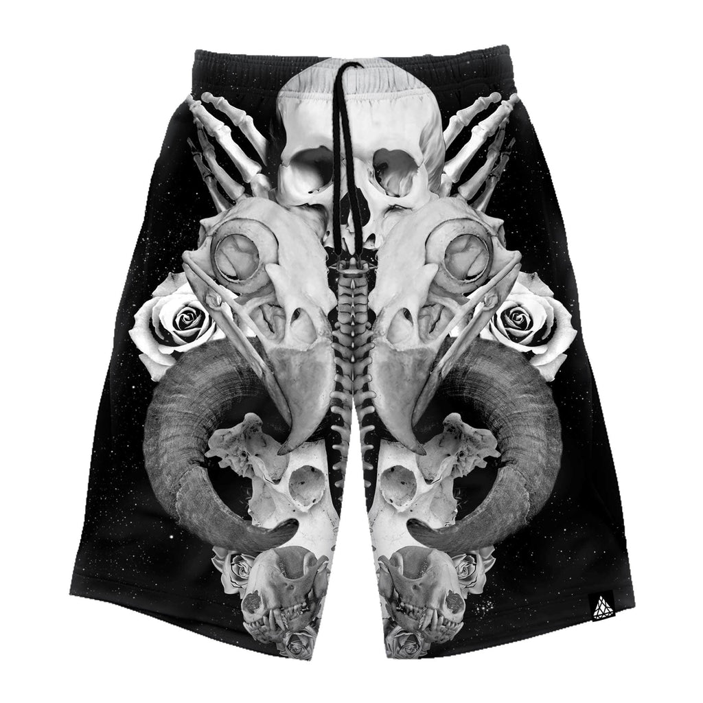 Broken Bones Rave Shorts