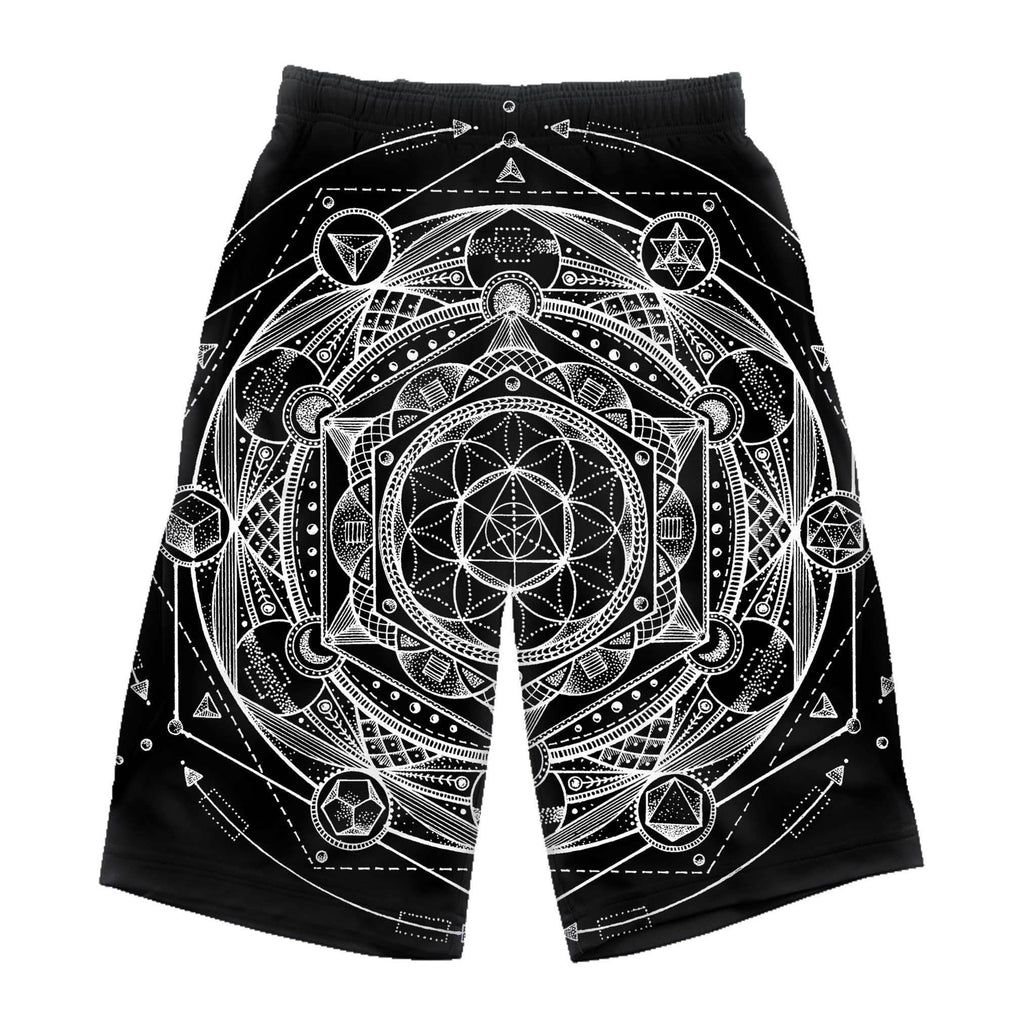 Esoteric Dark Rave Shorts