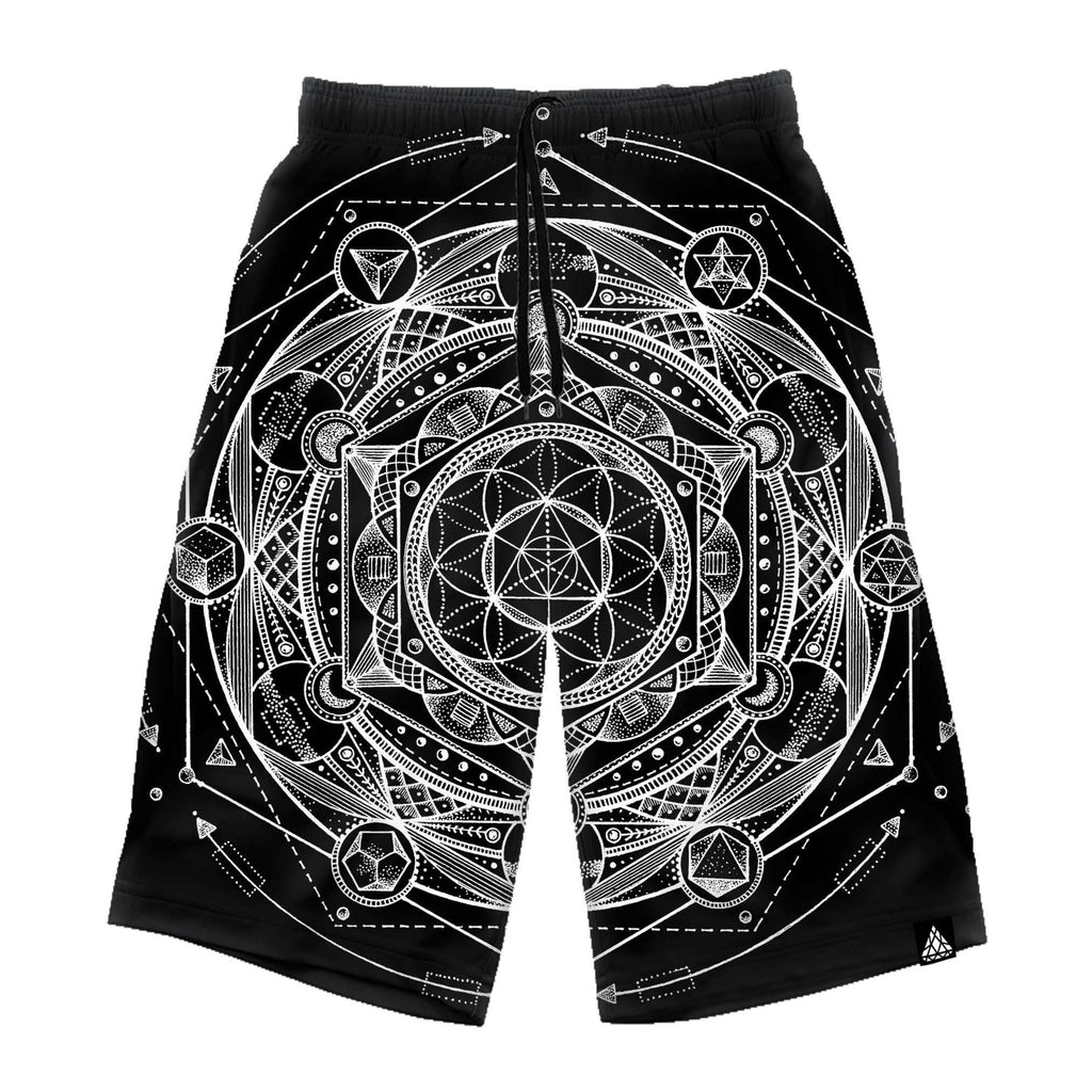 Esoteric Dark Rave Shorts