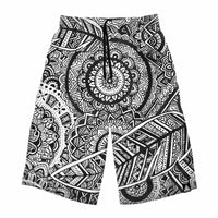 Feather Mandala Rave Shorts