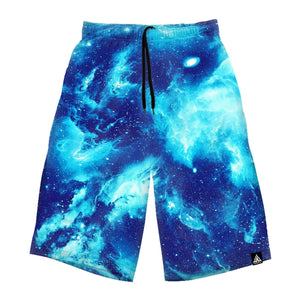 Light Blue Rave Shorts