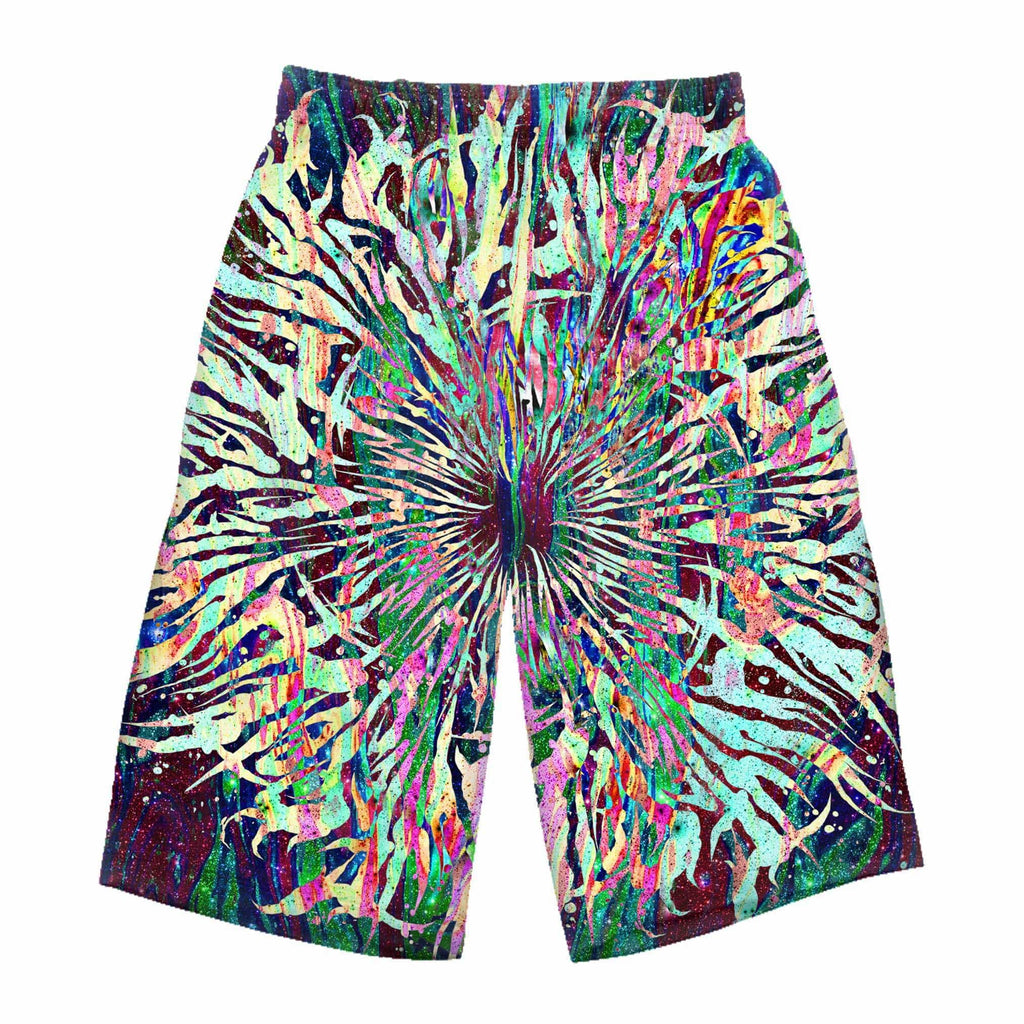 Grime Mandala Rave Shorts