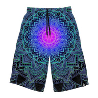 Mandala Love Rave Shorts