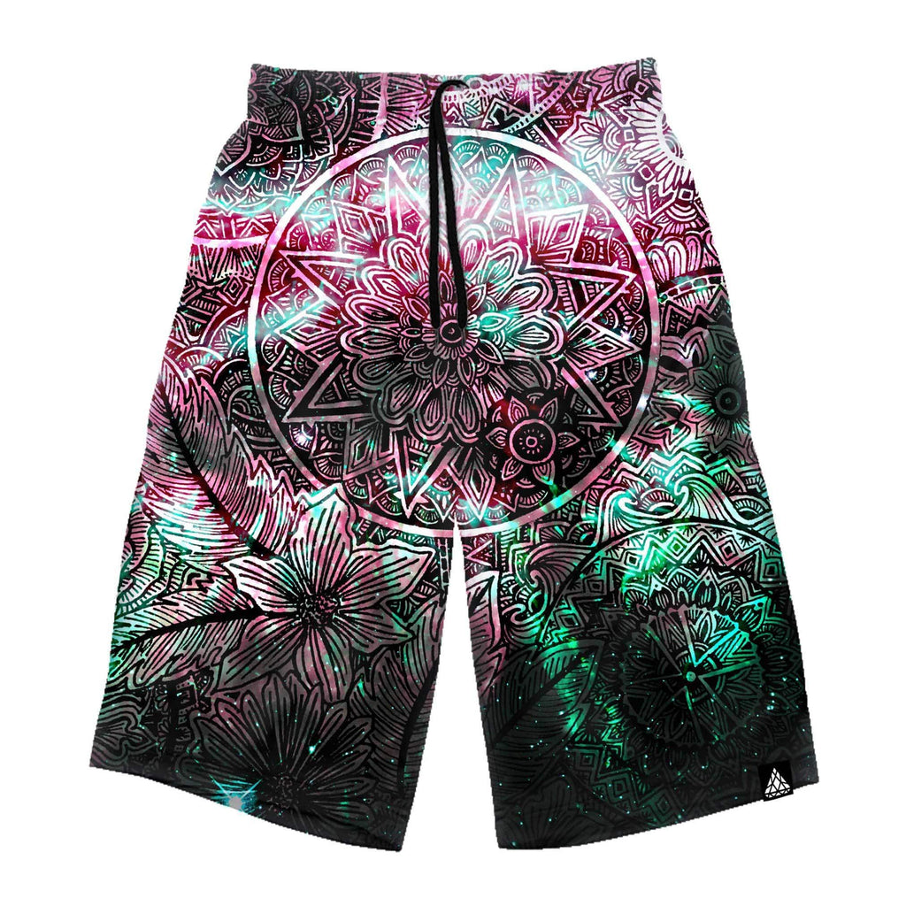 Colored Star Rave Shorts