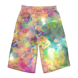 Space Bubbles Rave Shorts