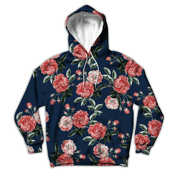 Vintage Rose Hoodie