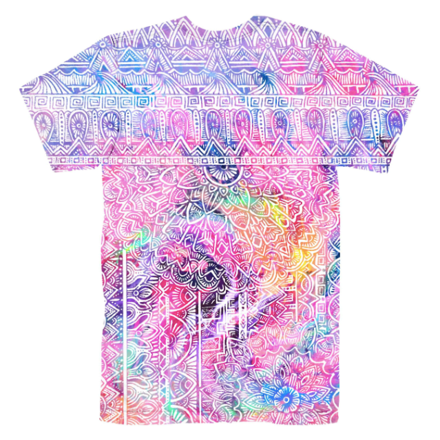 Wavey Mandala Vibes T-Shirt