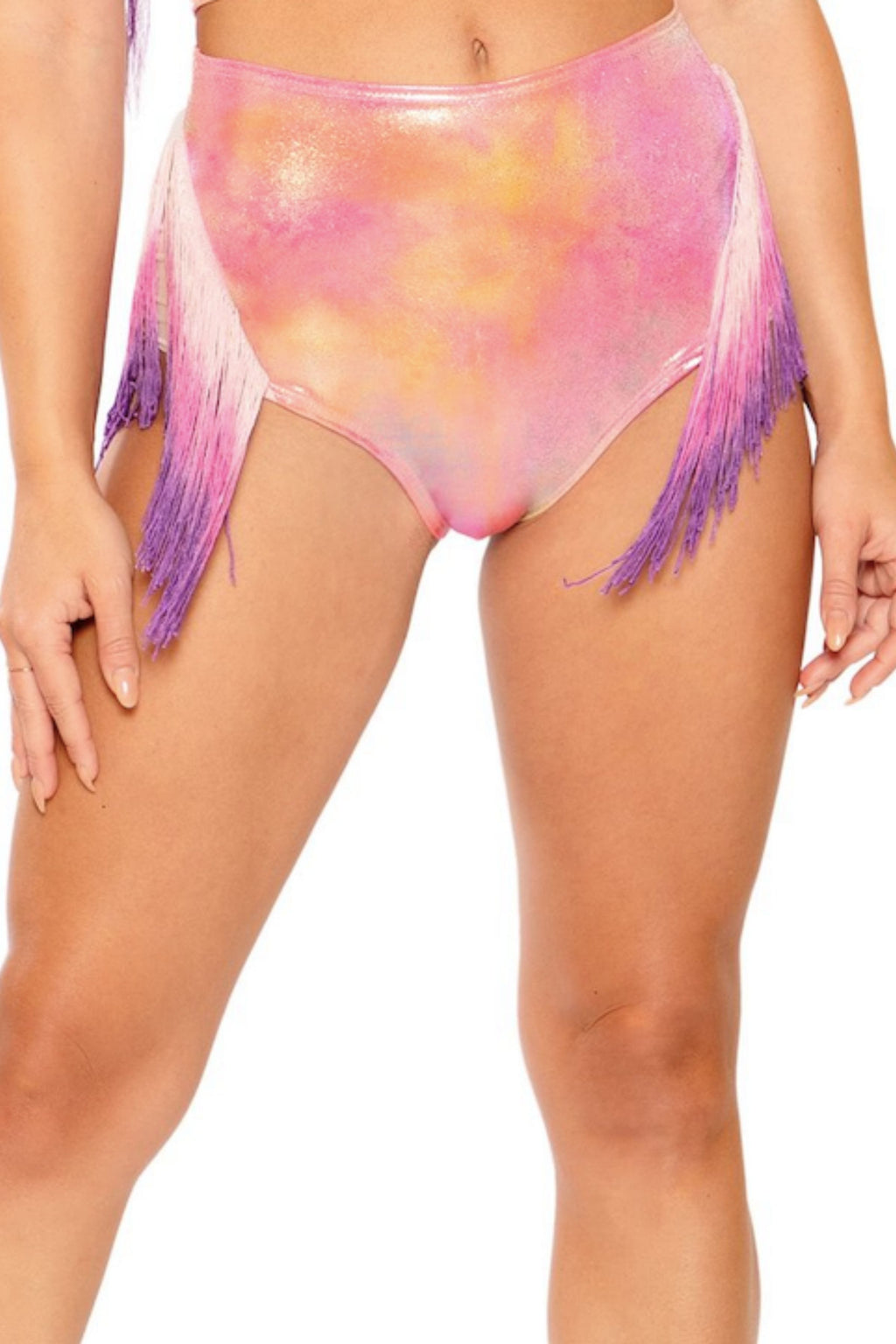 Fringe Booty Rave Shorts