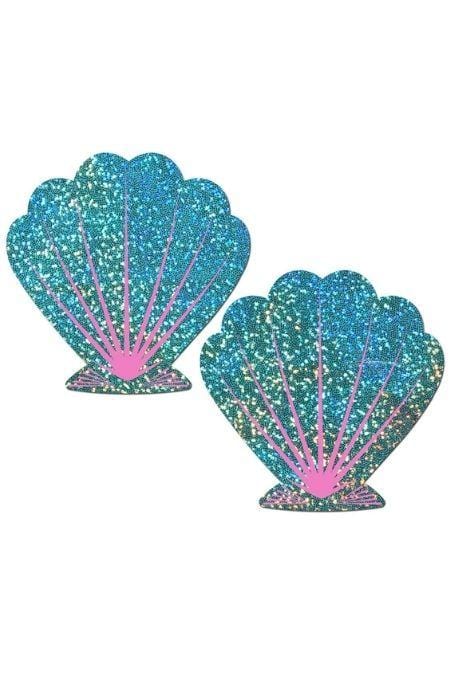 Mermaid Shell Rave Pasties