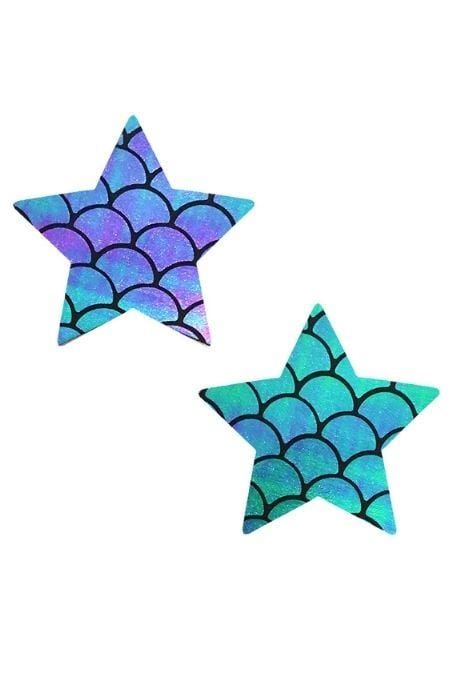 Mermaid Star Rave Pasties