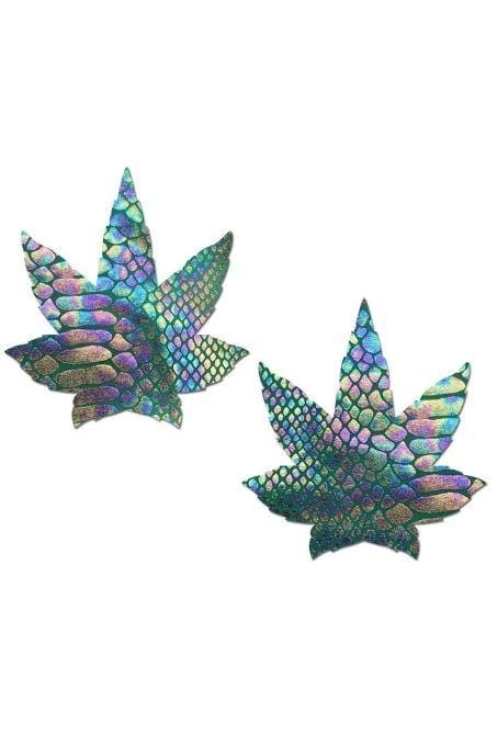 Snake Leaf Rave Pasties