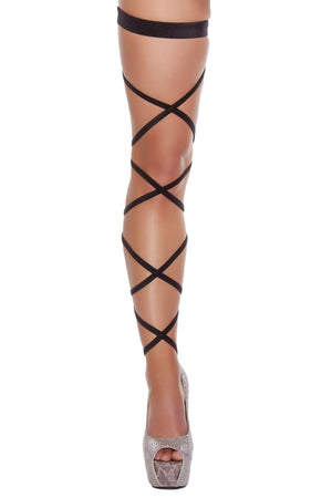 Velvet Rave Leg Wraps (Multiple Colors)