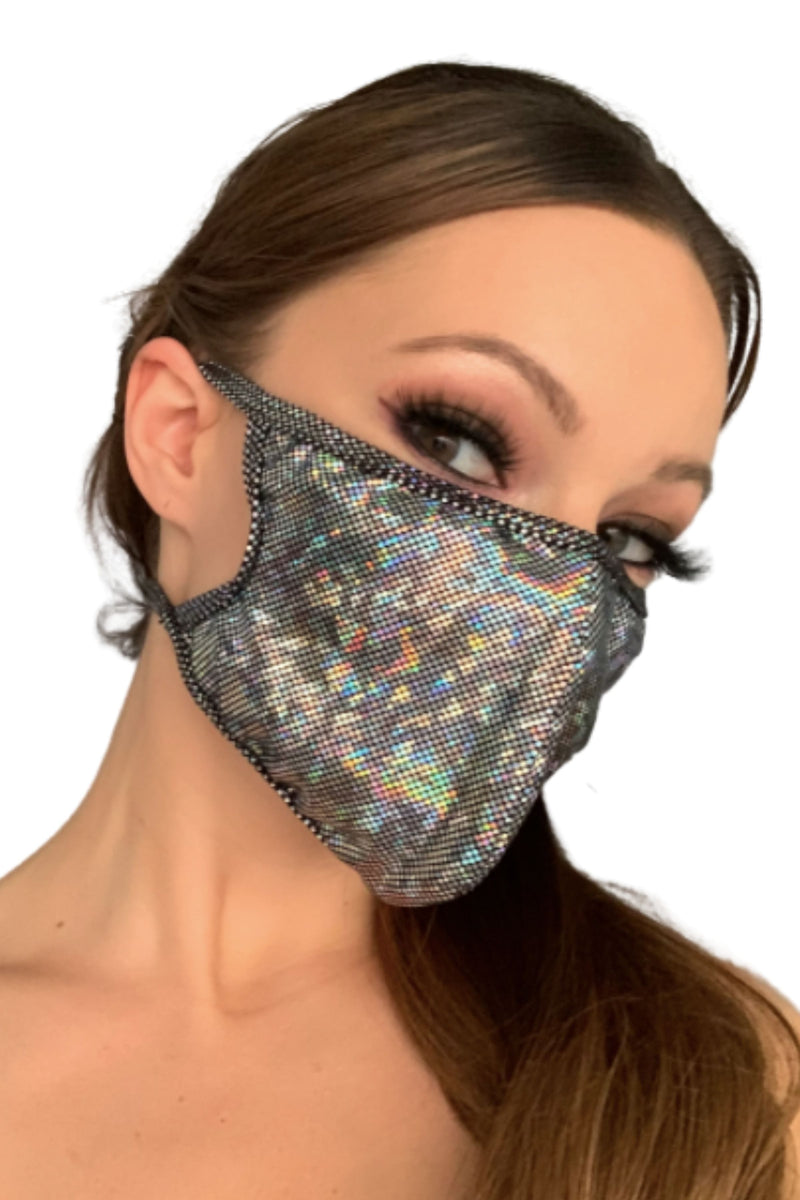 Shimmer Rave Face Mask