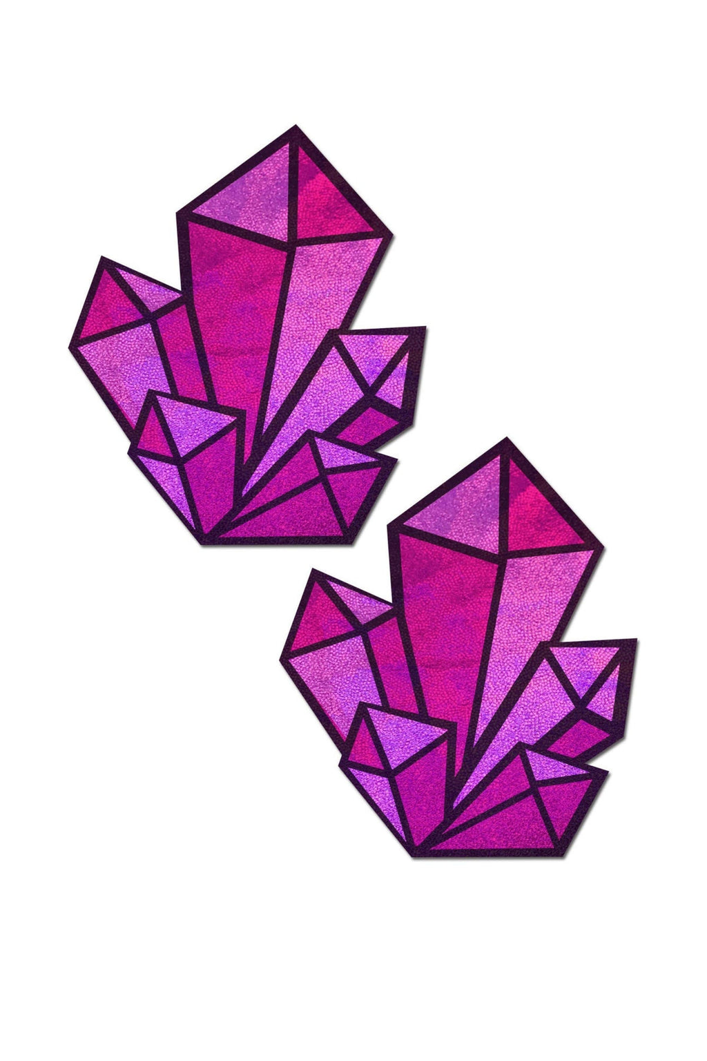 Pink Crystal Rave Pasties