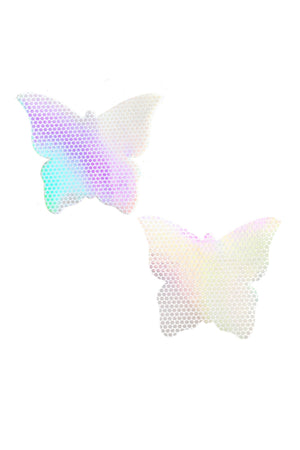 Holographic Butterfly Rave Pasties (Multiple Colors)