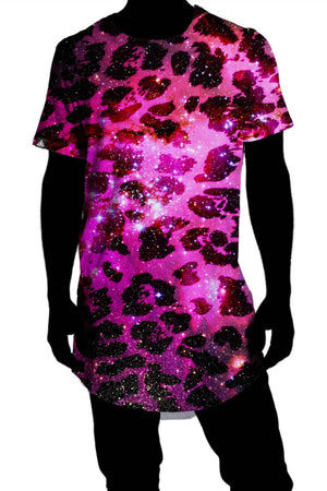 Space Leopard Drop Tee