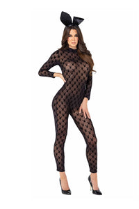 Playboy Sheer Bunny Catsuit