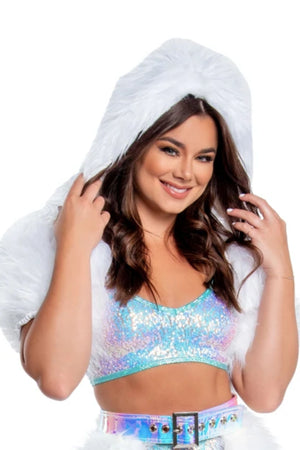 Light-Up Hooded Shrug (Multiple Colors)