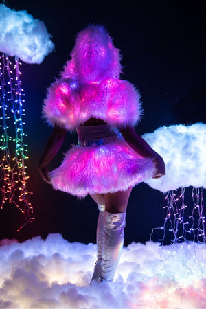 Light-Up Hooded Shrug (Multiple Colors)