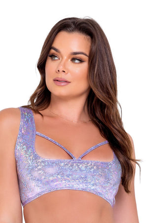 Shimmer Strap Rave Top