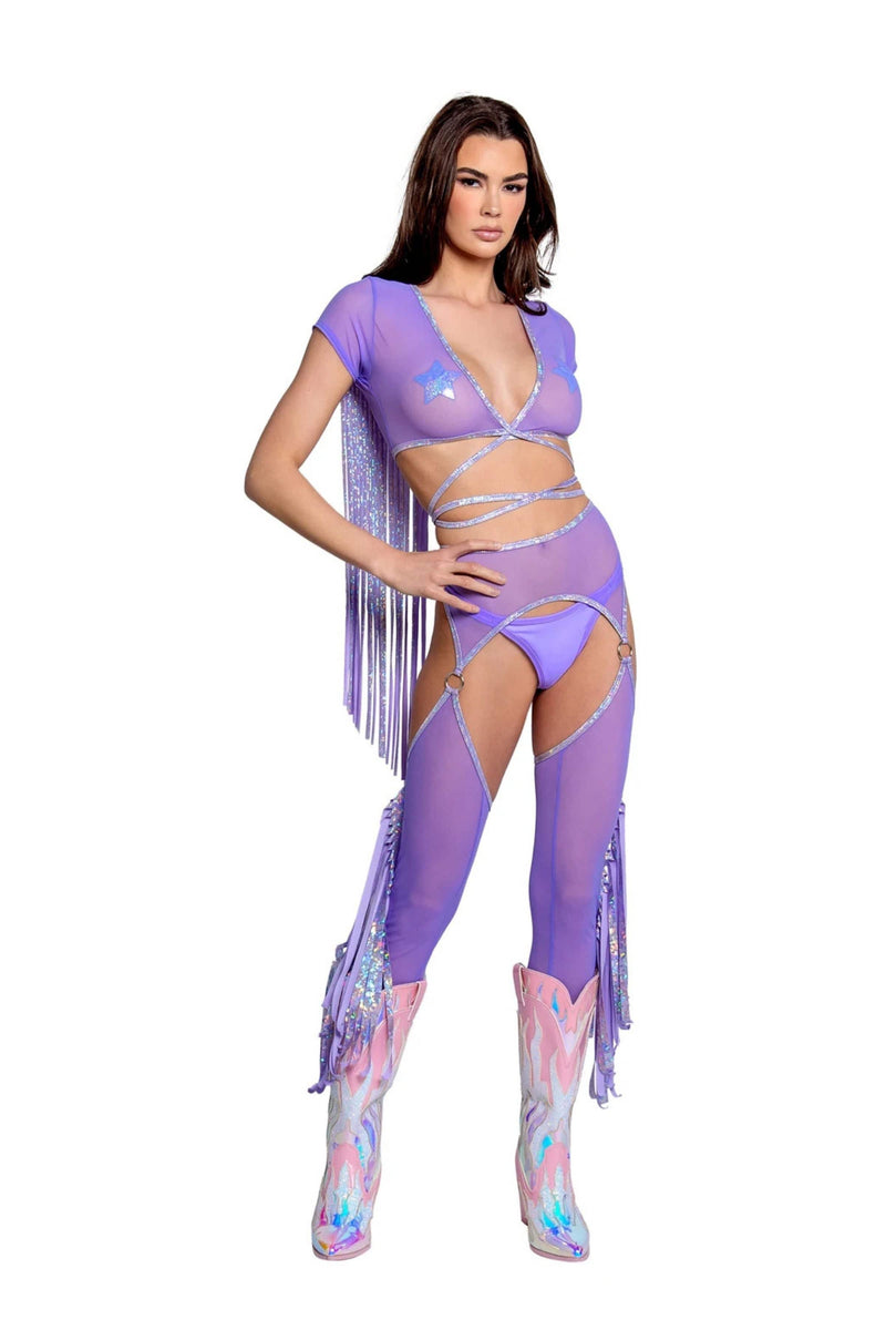 Cowgirl Wrap Rave Top