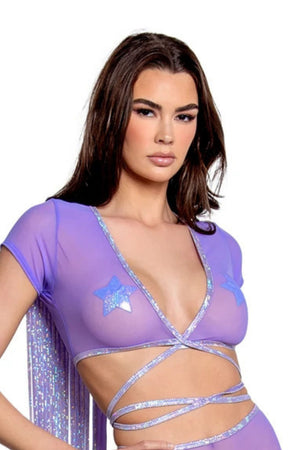 Cowgirl Wrap Rave Top