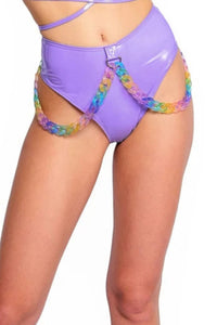 Kandi Booty Rave Shorts (Multiple Colors)