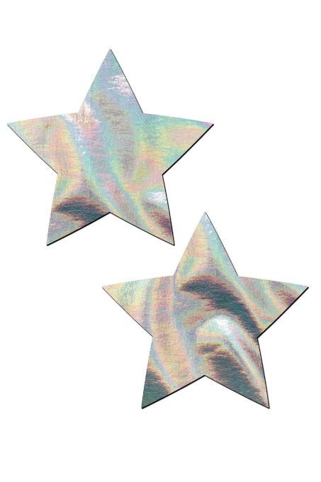 Reflective Star Rave Pasties